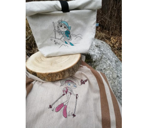 Stickdatei - Wandern Swirly Girls & Boys 9